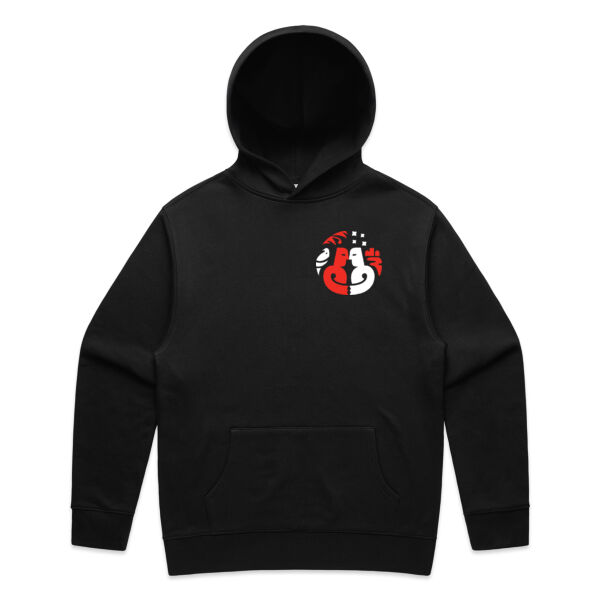 Decide Together Rua (red and white) - Hoodie Thumbnail